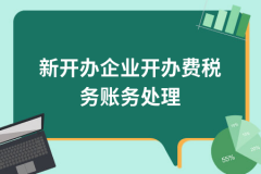 成都青羊區企業開辦的費用怎么做稅務處理？ 